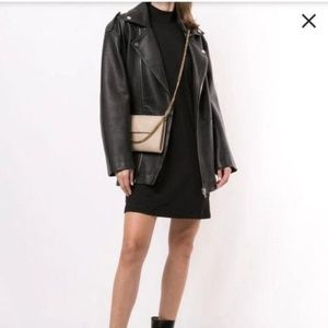 RAG&BONE Black "The Knit Racer Dress"